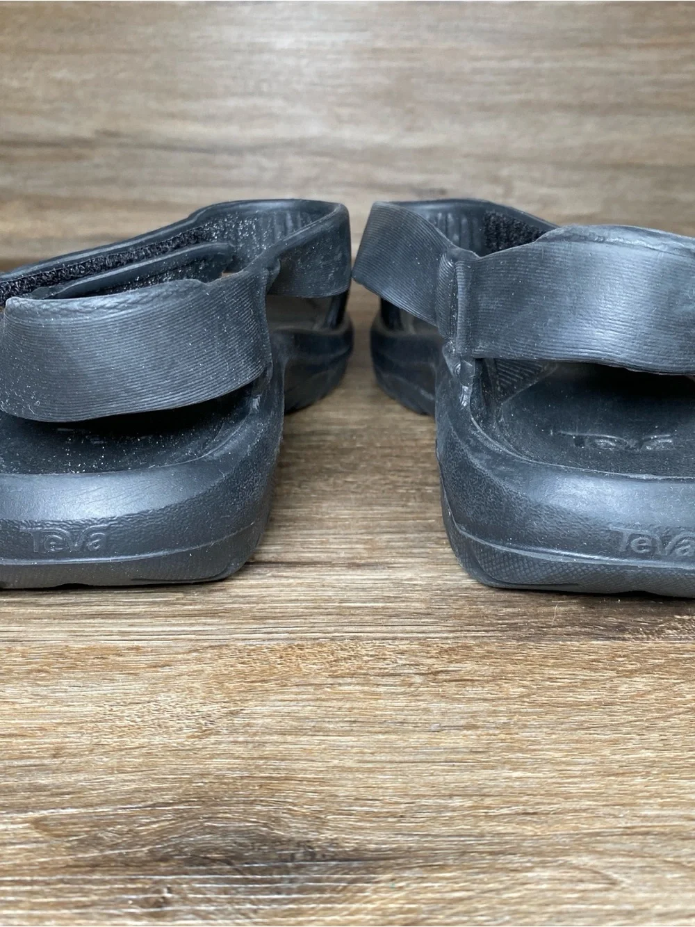 Teva Black Synthetic Rubber Hurricane Drift Sandal Men's SZ 7 US